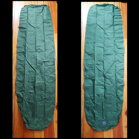 Green Inflatable Sleeping Pad - Picture 2 of 5